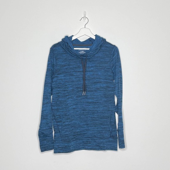 L.L. Bean Tops - L.L. BEAN | Bean's Marled Performance Hoodie | S